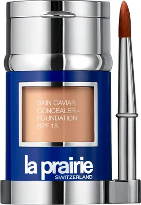 Zdjęcie produktu dla La Prairie Skin Caviar Concealer Foundation SPF15 Kremowy Podkład z korektorem Honey Beige, 30 ml