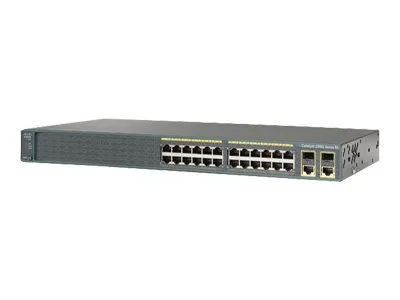 Produktbild von Cisco Catalyst WS-C2960+24LC-L, Managed, L2, Fast Ethernet (10/100), Vollduplex, Power over Ethernet (PoE)