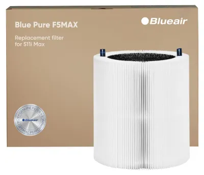 Immagine prodotto di BLUEAIR Blue Pure 511i Max, filtro di ricambio originale, modello F5MAX, per purificatore d'aria 511i Max