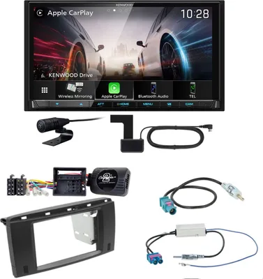 Produktbild von Kenwood DMX8021DABS Android Auto CarPlay Bluetooth Einbauset für Mercedes R W251