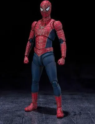 Produktbild von Spider-Man: No Way Home S.H. Figuarts Actionfigur The Friendly Neighborhood Spider-Man 15 cm