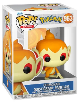 Immagine prodotto di Figura in vinile da collezione di Chimchar, ideale per i fan di Pokémon
