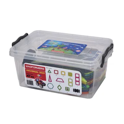 Produktbild von MAGFORMERS Universal Magnetisches Konstruktionsspielzeug Set mit 47 Teilen