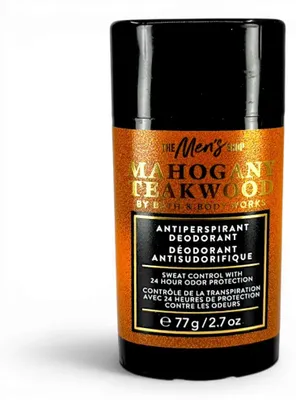 Produktbild von Bath & Body Works Herren Körperdeodorant MAHOGANY TEAKWOOD 77 g