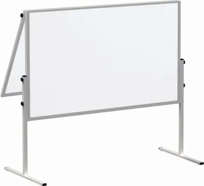 Zdjęcie produktu dla Tablica prezentacyjna MAULsolid 150 x 120 cm mobilna składana biała