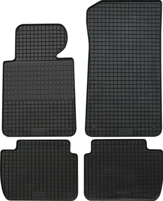 Produktbild von für BMW 3er (E46) Limousine ab 1998-2005 Passform PETEX Gummimatten 4-teilig schwarz Allwettermatten Gummifußmatten