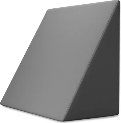 Produktbild von ELONEO Keilkissen Bett Lagerungskissen Erwachsene Rückenkissen Lesekissen Kissen aus formstabilen Schaumstoff 30×50×60 cm