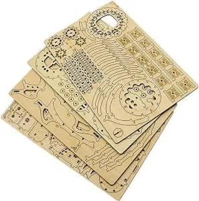 Produktbild von Luchtschip Houten Puzzel 3D 5 cm - Modellenbouwset - Educatief für Verjaardag, Hobby & Knutselen