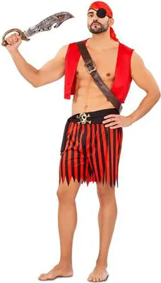 Image de Maman coutume pirate rouge M-L Rouge M-L