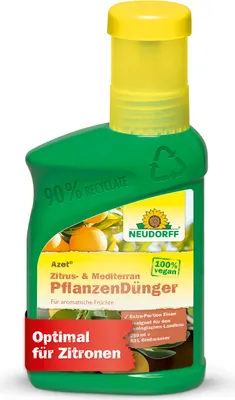 Produktbild von Neudorff  - Azet Zitrus- & MediterranpflanzenDünger 250 ml für 50L Gießwasser