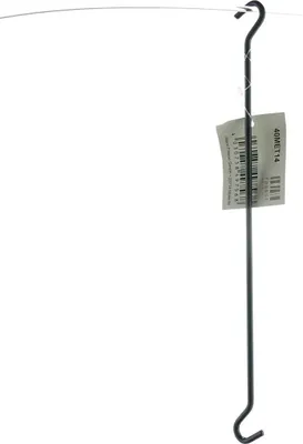 Produktbild von nature trends Metall-S-Haken Dünn Schwarz Ø 0,3 cm x 25 cm
