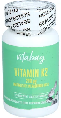 Produktbild von Vitamin K2 200 mcg MK-7 vegan hochdosiert, 120 St TAB