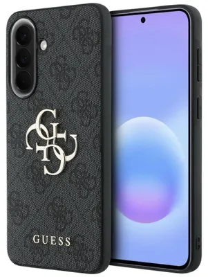 Produktbild von Handyhülle für Galaxy A57 5G, Guess Hardcase Leather, Schwarz