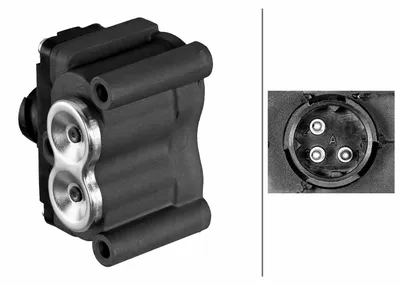 Produktbild von HELLA Magnetventil Schaltzylinder 6NW 358 189-021 passend für MERCEDES-BENZ ACTROS