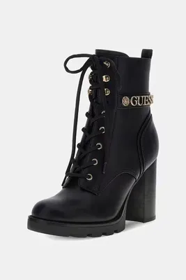 Immagine prodotto di guess tronchetto e stivaletto donna guess flfnee ele10 black