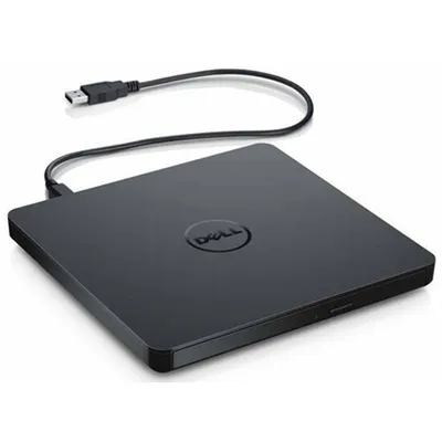 Produktbild von Dell DW316 DVD-Brenner - Extern - DVD-RAM/±R/±RW Unterstützung - 24x CD Lesen/24x CD Schreiben/24x CD Wiederbeschreiben - 8x DVD Lesen/8x DVD Schreiben/8x DVD Wiederbeschreiben - Double Layer Unterstützte Medien - USB 2.0