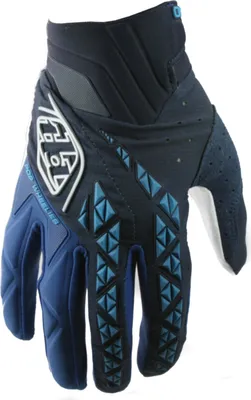 Produktbild von Troy Lee Designs Herren Handschuhe SE Pro Solid , Navy Cyan - Blau, M