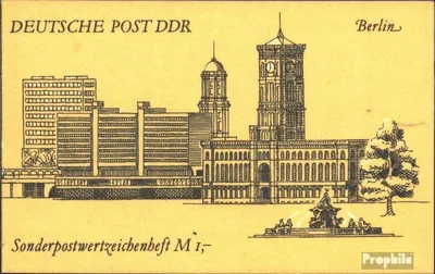 Produktbild von Briefmarken DDR 1990 Mi SMHD47ab (kompl.Ausg.) postfrisch Berlin