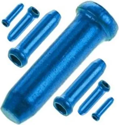Produktbild von PROX Aluminium-Kabelendkappe BLAU