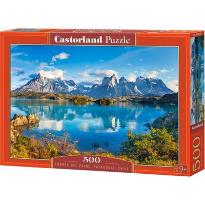 Immagine prodotto di Puzzle 500 pezzi Torres Del Paine, Patagonia, Cile 53698 Castorland