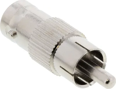 Image de InLine® 99320 Adaptateur vidéo, 1x RCA mâle sur BNC femelle