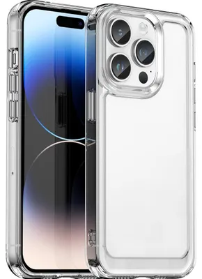 Produktbild von Mobigear Crystal – Transparente Schutzhülle für das iPhone 15 Pro, flexibles TPU-Rückseitenetui