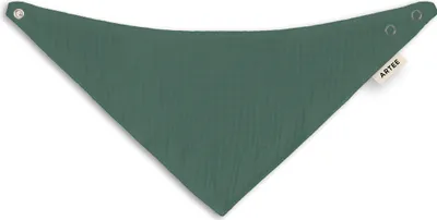 Produktbild von Musselin Baby und Kleinkind Halstuch  1 Stück Dreieckstuch Spucktuch Baumwolle Lätzchen FarbePine