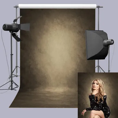 Zdjęcie produktu dla Tło fotograficzne INRUI Retro Brown Texture 1.8x2.4m Winylowy portret profesjonalny