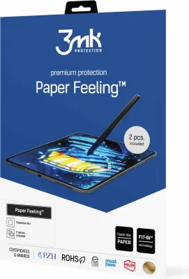 Produktbild von 3mk Display Schutzfolie Paper Feeling für PocketBook GoBook transparent