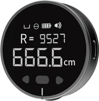 Produktbild von Elektrisches Maßband, elektronisches Messung LCD -Display, digitaler Lineal, wiederaufladbare Rolllängenmessgerät, tragbare Messkrümmungen flache Kurv