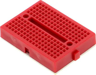 Produktbild von Miniatur Breadboard mit 170 Steckplätzen - div. Farben : Rot Farbe: Rot