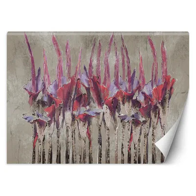 Produktbild von Pflanzen Blumen Beton Abstrakt FOTOTAPETE 350x245 cm VLIES Tapete Wandtapete Wandbilder Wanddekoration Design Wohnzimmer Schlafzimmer Flur Büro Küche T-7-TF-18277-350x245