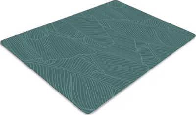 Produktbild von Stuhlunterlage Bürostuhlunterlage 120 cm x 90 cm Bodenmatte Bürostuhlunterlage - Wasserblatt