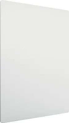 Produktbild von nobo Weißwandtafel Stahl 600 x 450 mm rahmenlos weiß