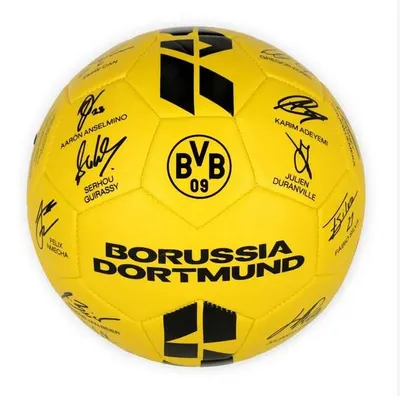 Produktbild von BVB Dortmund BVB UNterschriftball 25/26 SCHWARZ/GELB 5