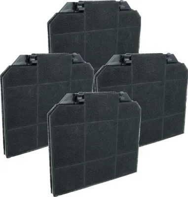 Produktbild von vhbw 4x Aktivkohlefilter Ersatz für 7321420125696 für Dunstabzugshaube - 26,5 x 23,7 x 1,6 cm