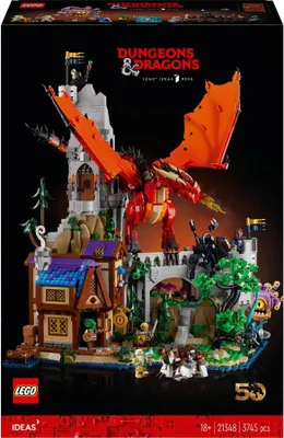 Zdjęcie produktu dla LEGO Dungeons & Dragons 21348 - Przygoda z czerwonym smokiem