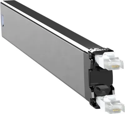 Produktbild von PATCHBOX C36STPXC6AXX1W, 0,8 m, Cat6a, U/FTP (STP), RJ-45, RJ-45, Weiß