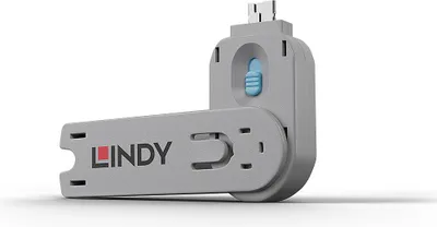 Immagine prodotto di LINDY Schlüssel für USB Typ A Port Schloss blau