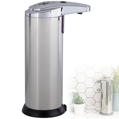 Produktbild von LIVOO Gelspender Infrarot Seifenspender automatisch mit Sensor Edelstahl SA109