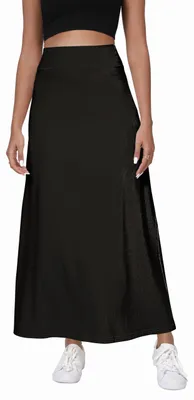 Produktbild von A-Linien-Maxirock mit hoher Taille für Damen