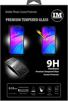 Produktbild von cofi1453® Schutzglas 9H kompatibel mit XIAOMI REDMI 7 Displayschutzfolie Schutzfolie Passgenau Glas