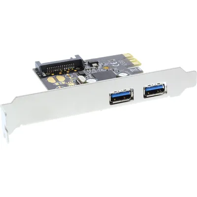 Immagine prodotto di INLINE - USB-Adapter - PCI Express 2,0 x1 - USB3.0 x 2 (76666L)