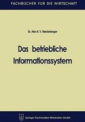 Obrázek produktu pro Das betriebliche Informationssystem