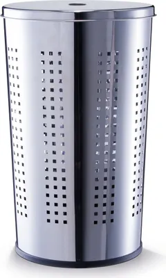 Produktbild von Zeller Wäschesammler, Edelstahl Ø30/34x60