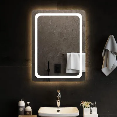Zdjęcie produktu dla vidaXL Lustro łazienkowe LED 60x80 cm
