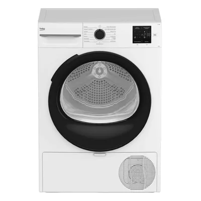 Produktbild von Beko BS3T38210R Wärmepumpentrockner 8kg 15Programme weiß Knitterschutz Aquawave
