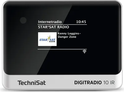 Produktbild von TechniSat DIGITRADIO 10 IR Internet Digital czarny, srebrny