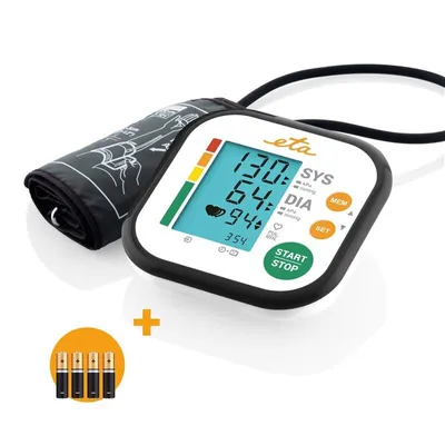 Produktbild von ETA | Upper Arm Blood Pressure Monitor | ETA229790000 | Memory function | Number of users 2 user(s) | 4 | Suitable for home use. Measurement of systolic and diastolic pressure
