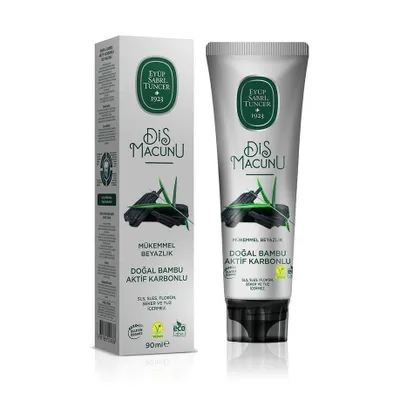 Produktbild von Eyüp Sabri Tuncer 1923 “Natürliche Bambus Aktivkohle” Zahnpasta 90ml